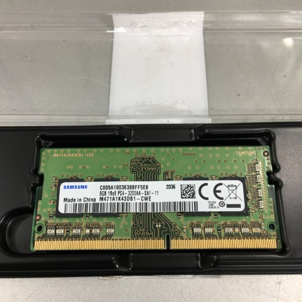 Bộ Nhớ Ram Máy Laptop Samsung 8GB 1RX8 DDR4-3200AA M471A1K43DB1-CWE
