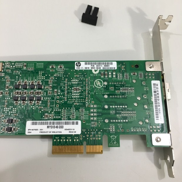 Cạc Mạng Quang PX2510401-70 HP QLE2460 Qlogic Single Port 4Gb Fibre Channel PCI-E HBA Network Card