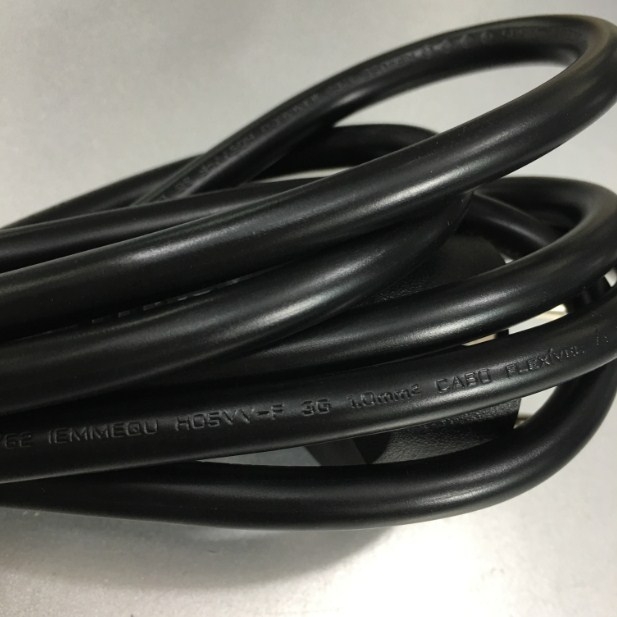 Dây Nguồn KING-CORD Schuko Power Cord CEE 7/7 to C13 10A 250V 3x1.0mm² H05VV-F Cable OD 7.0mm Length 3M For Tủ Điện Công Nghiệp