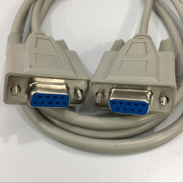 Cáp Điều Khiển Cisco Console Router Cable 3081401453 RS232 Straight Through Serial DB9 Female to DB9 Female PVC Grey Length 1.5M