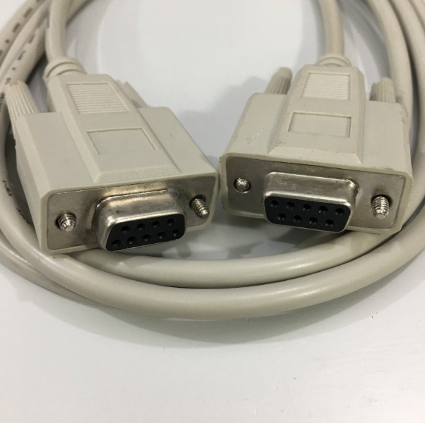 Cáp Kết Nối Agilent RS232-61601 Cross Cable Serial DB9 Female to DB9 Female E300060 AWM Style 2464 VW-1 30V CSA 204790 PVC Grey Length 1.5M