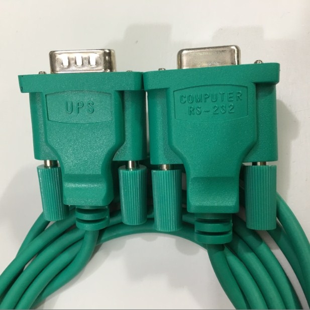 Cáp Điều Khiển APC Schneider M2502 UPS Data Serial Cable DB9 Male to DB9 Female For APC UPS Smart PVC Blue length 1.8M