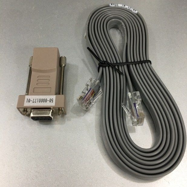 Cáp Điều Khiển Thiết Bị Mạng Cisco Juniper Extrenme Foxconn 60-0410102-02 RJ45 to DB9 Female Console Cable Length 2.5M