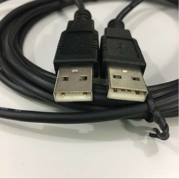 Cáp Kết Nối Chính Hãng USB 2.0 AMPHENOL 396404-001 E74020-C AWM STYLE 2725 USB 2.0 Type A Male to Type A Male Cable Length 2.7M