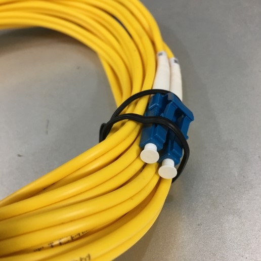 Dây Nhẩy Quang Fiber Optic Cable Single Mode SC to LC OS2 9/125 Duplex Yellow 10 Meter Cable 3.0mm PVC