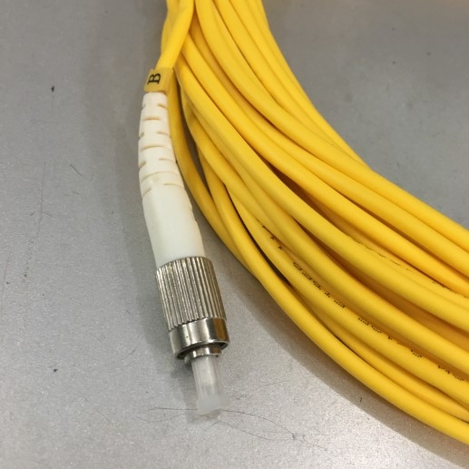 Dây Nhẩy Quang FC to FC 9/125 Singlemode Simplex Fiber Optical Patch Cord 3.0mm PVC Length 15M