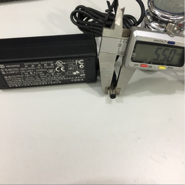 Adapter Original 19V 1.58A 30W HOIOTO ADS-40SG-19-3 19030G Connector Size 5.5mm x 2.5mm