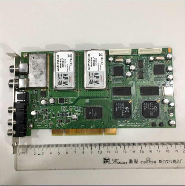 Card PCI 4X Capture Analog S-Video AV In Hauppauge WinTV-PVR-500 For Thiết Bị Y Tế Nội Soi Siêu Âm Computer