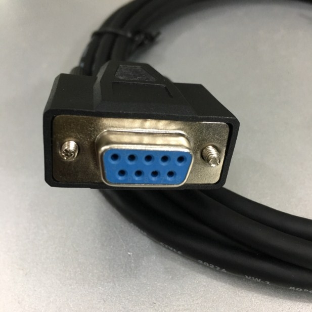 Cáp Lập Trình PLC Programming Cable Allen Bradley 1761-CBL-PM02 Communication RS232 8 Pin Mini DIN Male to DB9 Female Dài 1.8M For Allen Bradley MicroLogix 1500 Với Computer