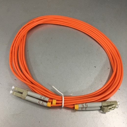 Dây Nhẩy Quang LC Duplex - LC Duplex OM2 Multimode Fiber Optic Patch Cord 50/125m 3.0mm PVC Length 3M