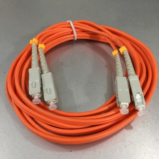 Dây Nhẩy Quang SC Duplex - SC Duplex OM2 Multimode Fiber Optic Patch Cord 50/125m 3.0mm PVC Length 3M