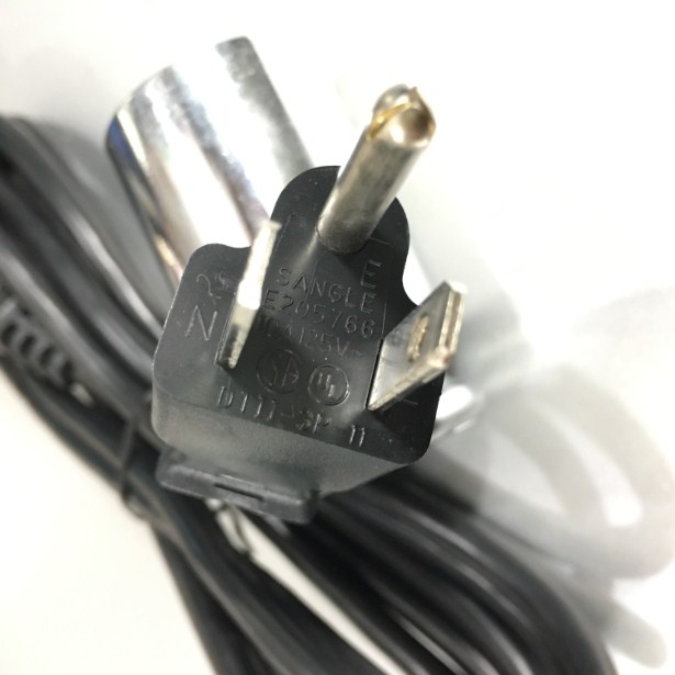 Dây Nguồn NEMA 5-15P Plug To IEC 60320 C13 Power Cord SANGLE DTII-3P-11 DTII-3P-04 10A 125V 3x0.824mm² Length 2.3M