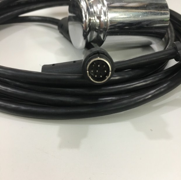 Cáp PLC Programming Mitsubishi FX3SA-30MR Với HMI Weinwiew Touch TK6071IP Cable DB9 Female to Mini Din 8 Pin Male Connector RS485 Length 3M