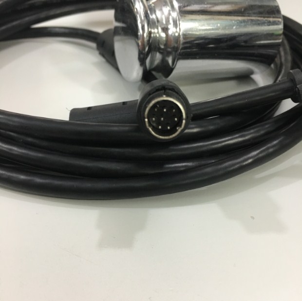 Cáp Lập Trình Allen Bradley Micrologix 1761-CBL-PM02 RS232 DB9 Female to Mini Din 8 Pin Male Cable For PLC MicroLogix 1100 Black Length 3M