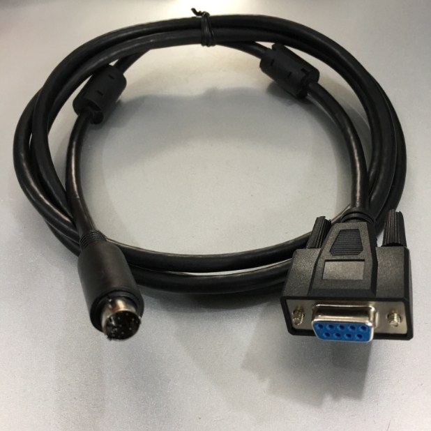 Cáp Lập Trình Allen Bradley 1761-CBL-AP00 RS232 Interface Adapter For  AB MicroLogix 1000 1200 1400 1500 Series PLC programming Cable 1.8M