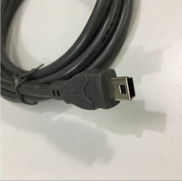 Cáp Kết Nối Truyền Thông PLC Programming USB Type A to Mini B Cable For Mitsubishi FX3U-USB-BD Tới Computer Length 1.5M