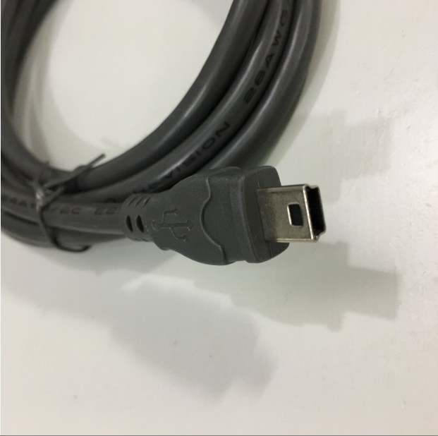 Cáp Kết Nối PLC Programming DELTA UC-PRG015-01A USB Type A to Mini B Cable For Module AH20MC-5A AH20MC5A Tới Computer Length 1.5M
