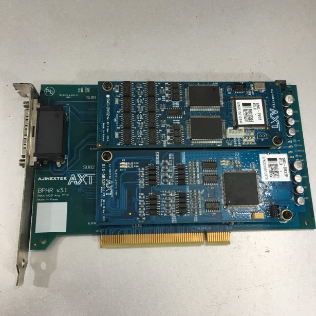 Card Điều Khiển Thiết Bị Công Nghiệp AJINEXTEK SMC-2V02 V3.0 V3.0.2 AXT BPHR T36-PR Card PCI 4X 2 Port 68 Pin Champ Connector