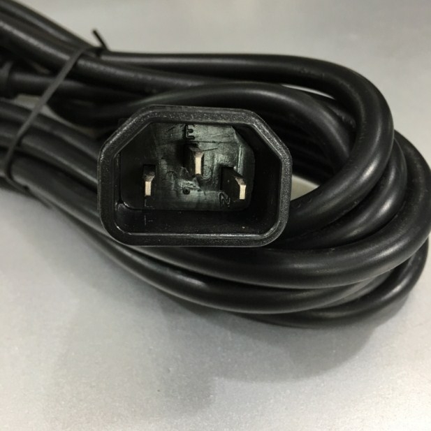 Dây Nguồn Máy Chủ LEONI F IEC320 C13 to IEC320 C14 10A 250V 3x1.0mm² For PDU UPS And Server Computer Power Cord Cable Length 3M
