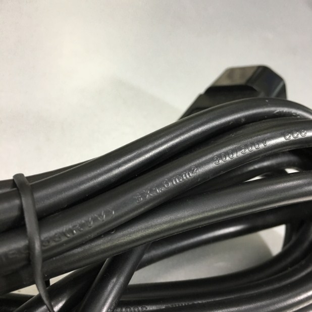 Dây Nguồn Máy Chủ LEONI F IEC320 C13 to IEC320 C14 10A 250V 3x1.0mm² For PDU UPS And Server Computer Power Cord Cable Length 3M
