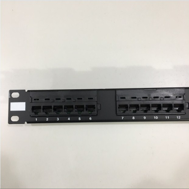 Thanh Trung Chuyển Đấu Nối OEM AMP Netconnect Cat 5E 24 Port Patch Panel 406330-1