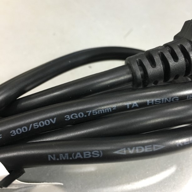 Dây Nguồn VOLEX MS589 V1625 Power Cord BS1363A To C13 10A 250V 3x 0.75mm² For Thiết Bị Mạng Cisco Juniper Switch Và Máy PC LENOVO IBM HP DELL Black Length 1.8M