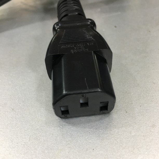 Dây Nguồn I-SHENG E55943 SP-035B IS-14 NEMA 5-15P To C13 AC Power Cord 10A 125V 3x0.824mm² 18AWG Length 1.8M