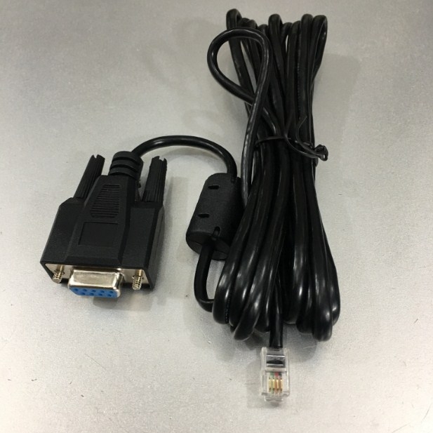 Cáp Điều Khiển Biến Tần Parker AC integrator 690+ Series Communication Cable Kn PC 637+/631 – 03.0 RS232 RJ10 4P4C to DB9 Female 3M For Parker Drive Với Máy Tính