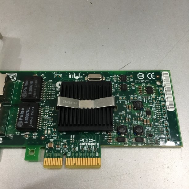 Card Mạng Máy Chủ Intel Pro Dual 2 Port Gigabit Network Server Network Adapter D33682 X3959 Ethernet PCI Express X4 Card Adapter