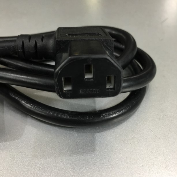 Dây Nguồn Chữ L Vuông Góc 90 Độ Australia & China Chuẩn 3 Chân Chéo Tam Giác I-SHENG SP-502B IS-15 AC Power Cord B Cord GB209 to C13 Right Angle 10A 250V 3x0.75mm² Length 1.5M