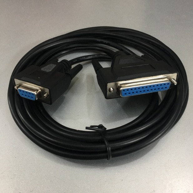 Cáp Kết Nối Hệ Thống Thu Nhập Và Quản Lý Đo Đếm Điện Năng GSM/GPRS Modem Cable RS232 DB25 Female to DB9 Female Length 3M