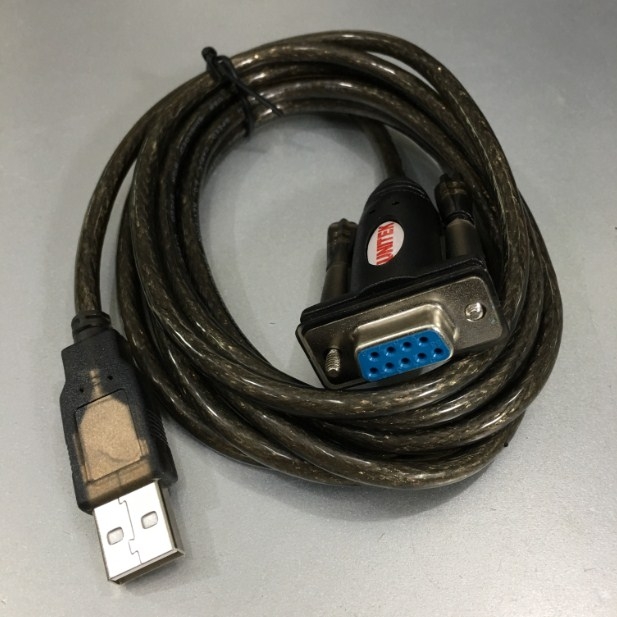 Cáp Chuyển Đổi USB to RS232 DB9 Female Serial Cable UNITEK Y-105D Prolific PL2303GT Chip Adapter Converter Length 2M