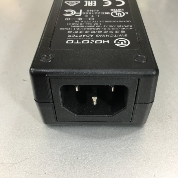 Adapter 12V 4A 48W HOIOTO ADS-65LSI-12-1 Connector Size 5.5mm x 2.1mm