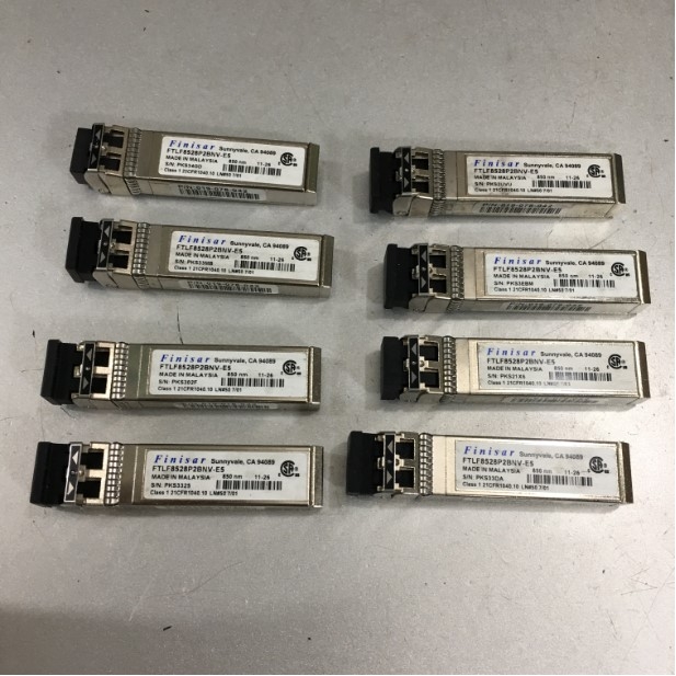 Module Quang Optical Network FINISAR FTLF8528P2BNV-E5 8GB SWL SFP Sunnyvale CA 94089 For EMC, Qlogic, Emulex, Etc