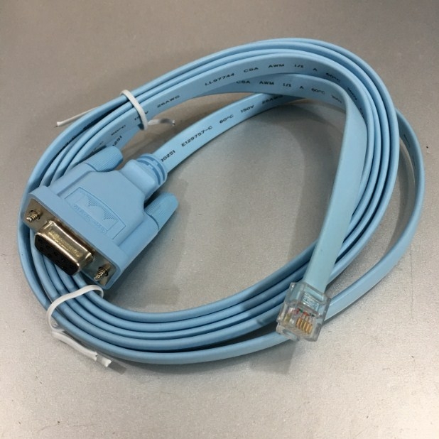 Cáp Điều Khiển Truyền Số Liệu Tín Hiệu Biến Tần RJ12 6Pin 6P6C to Com RS232 DB9 Female For Direct Connection to PC With NORD CON Length 1.8M