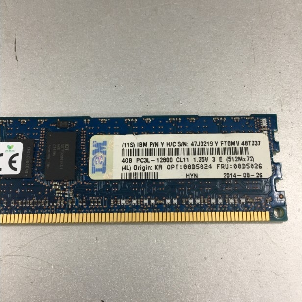 Ram Máy Chủ HMT351R7EFR4A-PB T8 AB Hynix 4GB 1RX4 PC3L-12800R DDR3-1600MHz ECC Registered CL11 240-Pin DIMM 1.35V Low Voltage Single Rank Memory Module