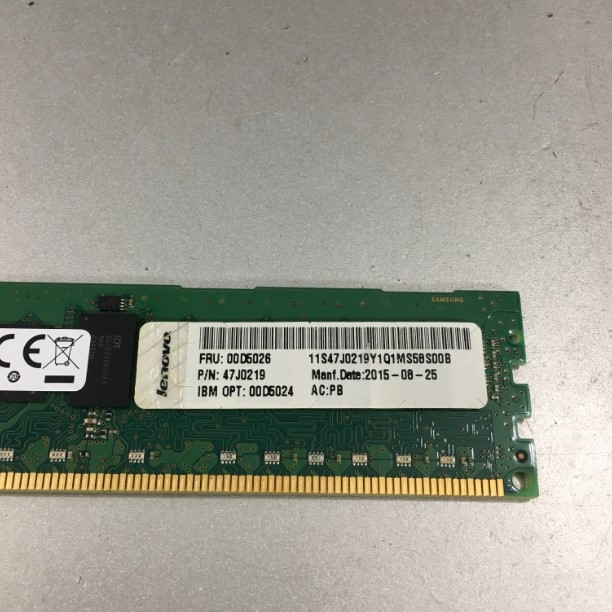 Ram Máy Chủ M393B5270QB0-YK0Q8 Samsung 4GB 1RX4 PC3L-12800R DDR3-1600MHz ECC Registered CL11 240-Pin DIMM 1.35V Low Voltage Single Rank Memory Module