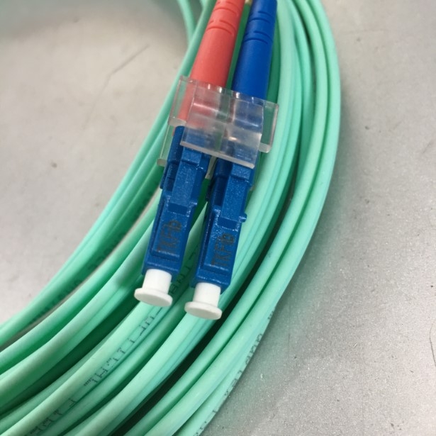 Dây Nhẩy Quang LC Duplex - LC Duplex OM3 10Gb Multimode Fiber Optic Patch Cord 50/125m 2.0mm PVC Length 10M