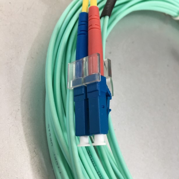 Dây Nhẩy Quang LC Duplex - LC Duplex OM3 10Gb Multimode Fiber Optic Patch Cord 50/125m 2.0mm PVC Length 10M