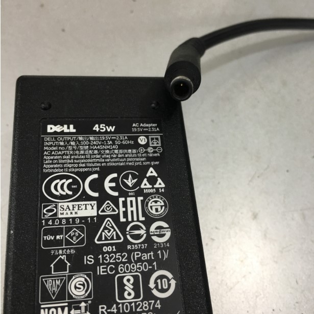 Adapter 19.5V 2.31A 45W DELL HA45NM140 Connector Size 4.5mm x 3.0mm