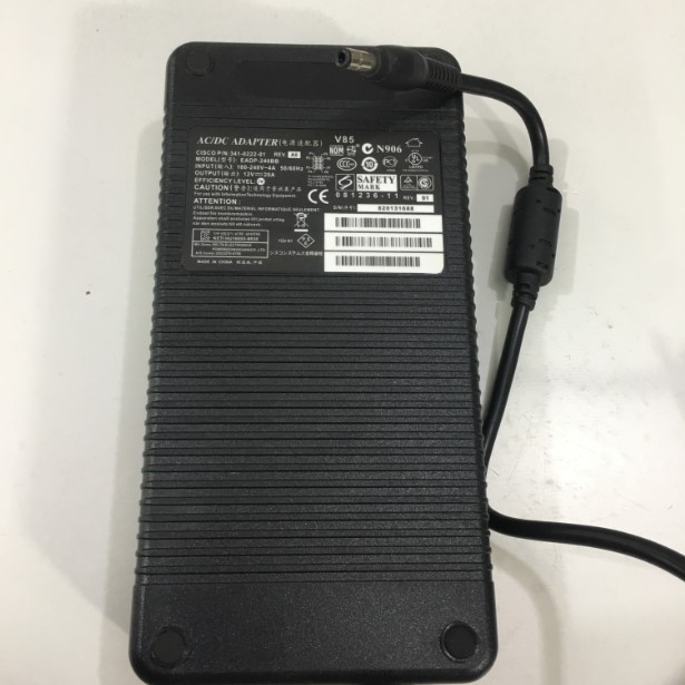 Adapter Original EADP-220BB Cisco 341-0222-01 12V 20A 240W Connector Size 5.5mm x 2.5mm