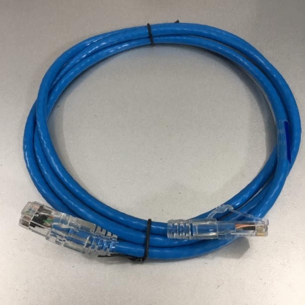 Dây Nhẩy COMMSCOPE Cat6 RJ45 UTP Patch Cord Straight-Through Cable 1859247-5 PVC Jacketed Blue Length 1.5M