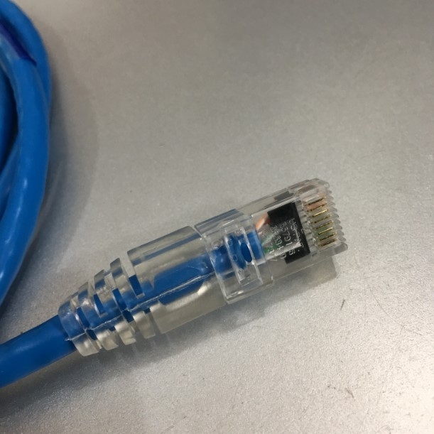 Dây Nhẩy COMMSCOPE Cat6 RJ45 UTP Patch Cord Straight-Through Cable 1859247-5 PVC Jacketed Blue Length 1.5M