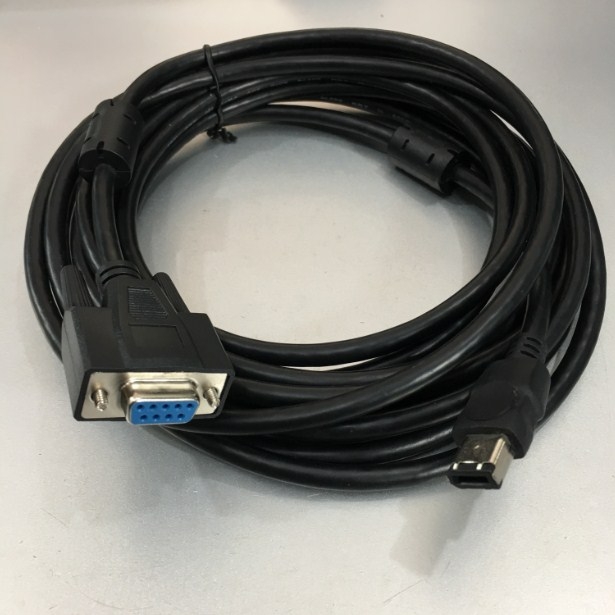 Cáp Lập Trình Điều Khiển ASD-A2 RS232 Communication Cable 5M ASD-CARS0003 For Delta AC Servo Drive & Motor ASDA-B2 Series