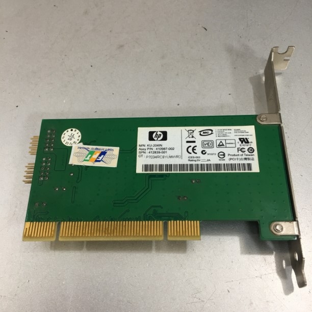 Card PCI 4X to 2 Port USB 2.0 HP KU-204IN For Máy Đồng Bộ PC Dell HP IBM LENOVO