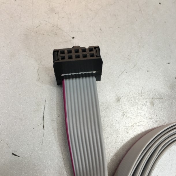 Cáp Kết Nối IDC 10 Pin Flat Ribbon Cable 1.6M For Máy Đo Độ Dài Tốc Độ Truyền Xung Cách Mạng Kỹ Thuật Số AUTONICS PULSE METER MP5Y-44