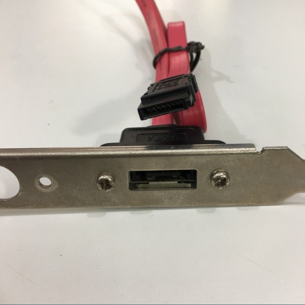 Cáp Chuyển 1 Port SATA to ESATA Plate Adapter Length 45Cm