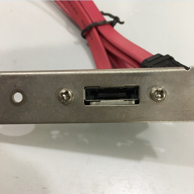 Cáp Chuyển 1 Port SATA to ESATA Plate Adapter Length 45Cm