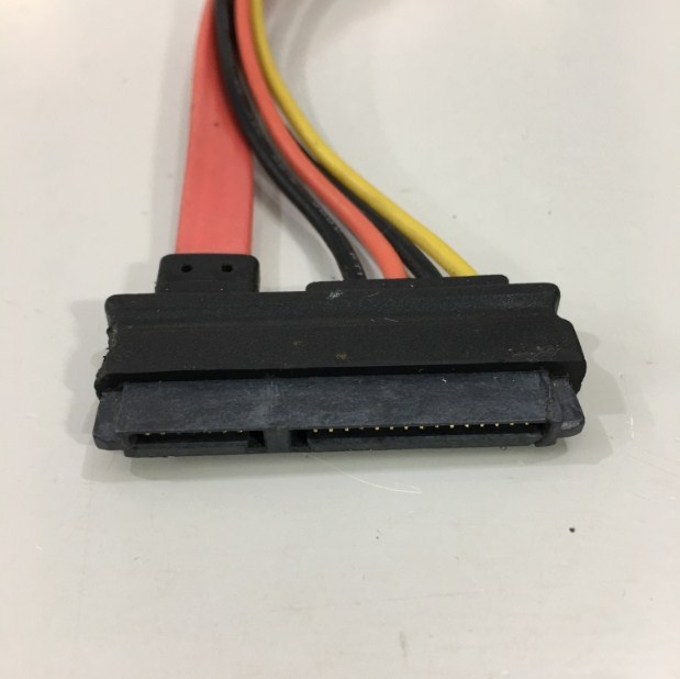 Cáp Dữ Liệu Và Nguồn SATA Female To Female 7+15 Pin Serial ATA SATA Data Power Extension Length 23Cm