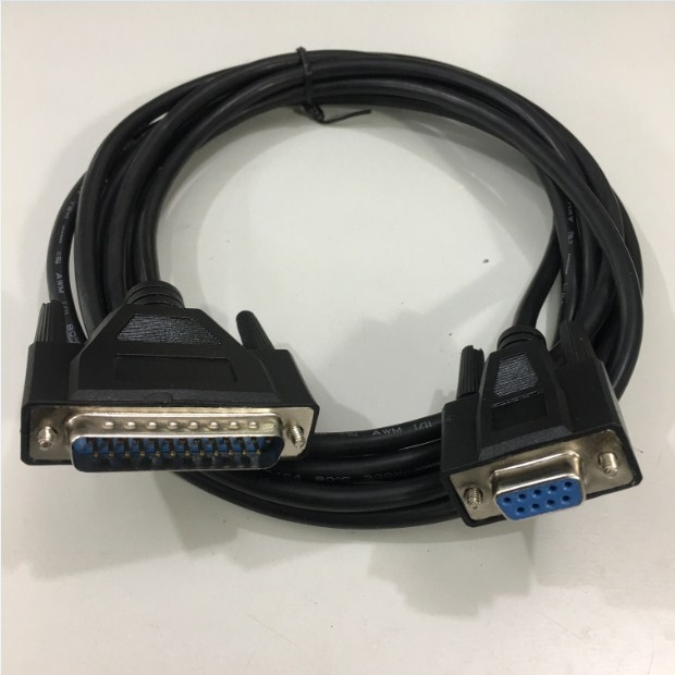 Cáp Máy In  Hóa Đơn Epson TM-U295 Serial RS232 DB9 Female to DB25 Male Length 5M